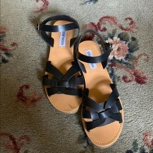 Black Steve Madden Sandals